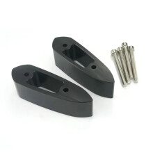 For  YZF R3 R25 YZF-R3 YZF-R25 2014-2018 Mirror Spacers Extenders Holder Motorcycle Mount Mirror Riser Extensions