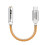 USB-C to 3.5mm Digital Audio Adapter ALC5686 Audio Interface Cable 32bit/384kHz DAC Headphone Decoding Adapter Orange 1