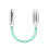 USB-C to 3.5mm Digital Audio Adapter ALC5686 Audio Interface Cable 32bit/384kHz DAC Headphone Decoding Adapter Green 1