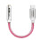 USB-C to 3.5mm Digital Audio Adapter ALC5686 Audio Interface Cable 32bit/384kHz DAC Headphone Decoding Adapter Red 1