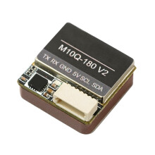 M10Q-180 V2 GPS Module IST8310 Compass NMEA/UBLOX Dual Protocol GPS+GLONASS+BDS FPV Drone Precise Positioning