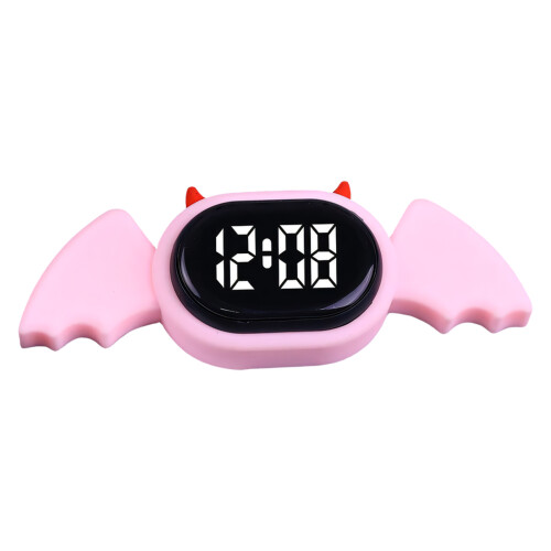 Led étanche électronique montre suspendue veilleuses-rose