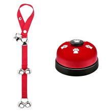 Hond Katten Training Deurbel Met Stevig Nylon Touw En Abs-Rood