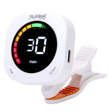 Meideal Versatile Guitar Tuner 360 Rotating Display Clip Precision Accessories for Bass Electric Guitar Acoustic Players