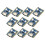 RP2040-Zero Microcontroller Development Board for Raspberry Pi RP2040 Dual-Core Cortex M0+ Processor 2MB Flash 10Pcs 1