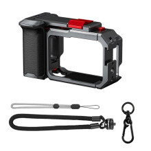 Kit di Impugnature per Go Ultra, Supporto con Telaio In Metallo, Sgancio Rapido, Gabbia per Conigli, Pulsante di Scatto, Impugnatura