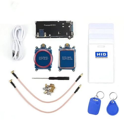 NFC 125KHz 13.56MHz Reader Writer Duplicator RFID Proxmark3 RDV2 512k Memory PM3 DEV Encoder Develop Suit Programmer