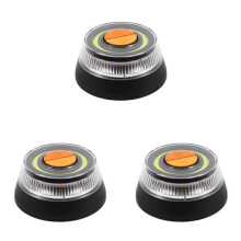 3Pcs Magnetic Car Emergency Light Safety Warning Light Help Safety Signal Lamp Strobe Flash Light 3 Light Modes