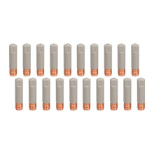 20pcs MB15AK Welding Nozzle Tipcoating Protect M6 Gas Nozzle 0.8mm MIG Welding Tool Parts