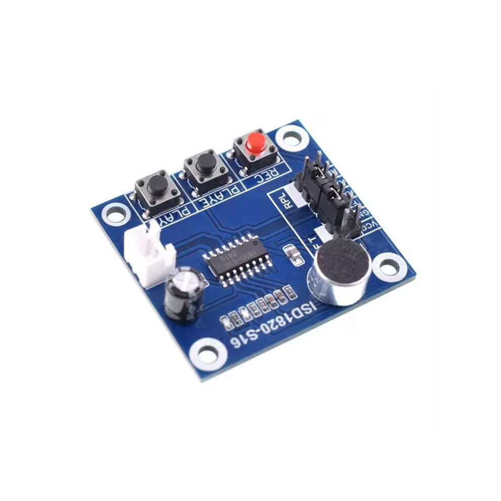 5Pcs Isd1820 Voice Recording Module Telediphone Voice Board Diy Sound Recording Playback Module 4712731134362
