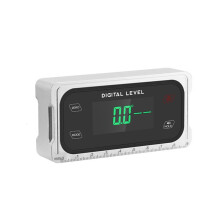 Digitales Winkelmessgerät, Digitaler Neigungsmesser mit Touchscreen, 4 X 90 Zweiachsen-Winkelmessgerät mit Magnetischem Winkelmesser und Lineal
