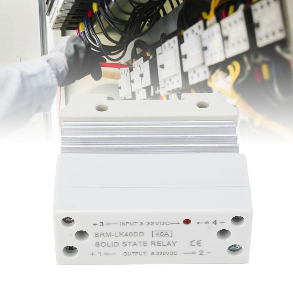 40A DC Solid State Relay SSR 3-32VDC Input