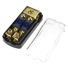 One-Out and Two-Power Power Supply Fuse ANL Fuse 60A Pure Copper Car Audio Power Cord Security Fuse