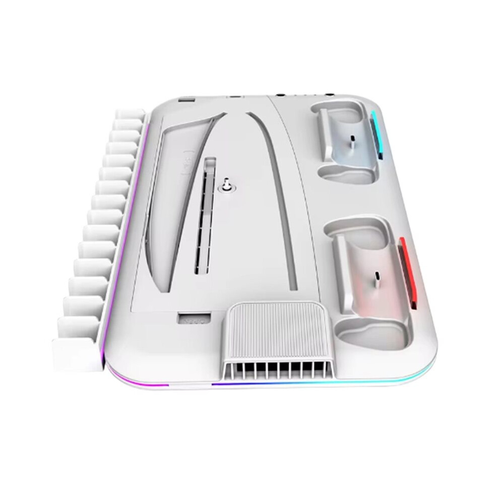 Photos - Console Accessory Zandona RGB Light and 3 Levels Turbo Cooling Station with Controller Charging Station for PS5/SLIM Digital/Disc 