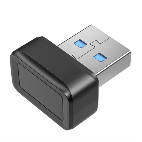 USB Fingerprint Key Reader FIDO U2F Speedy Matching Security Key Windows Hello Anti-Spoofing  Fingerprint Reader