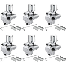 6Pack BPV-31 Kit di Valvole per Rubinetti per Valvole Perforanti Valvola Regolabile per Condizionatori D'Aria HVAC 1/4 Pollici, 5/16 Pollici, 3/8