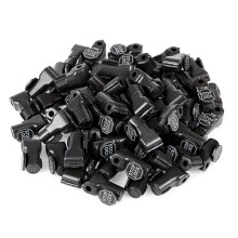 100 Pezzi 6mm Dispositivo di Blocco Antifurto Negozio al Dettaglio Supermercato Gancio di Arresto Blocco di Sicurezza per Pannello Forato Gancio di
