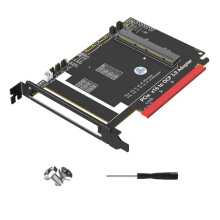 1 Set PCI Express 5.0 16x to Gen-Z 4C+ SFF-TA-1002 Adapter,Support OCP NIC 3.0 Network Card, Expansion Card Adapter