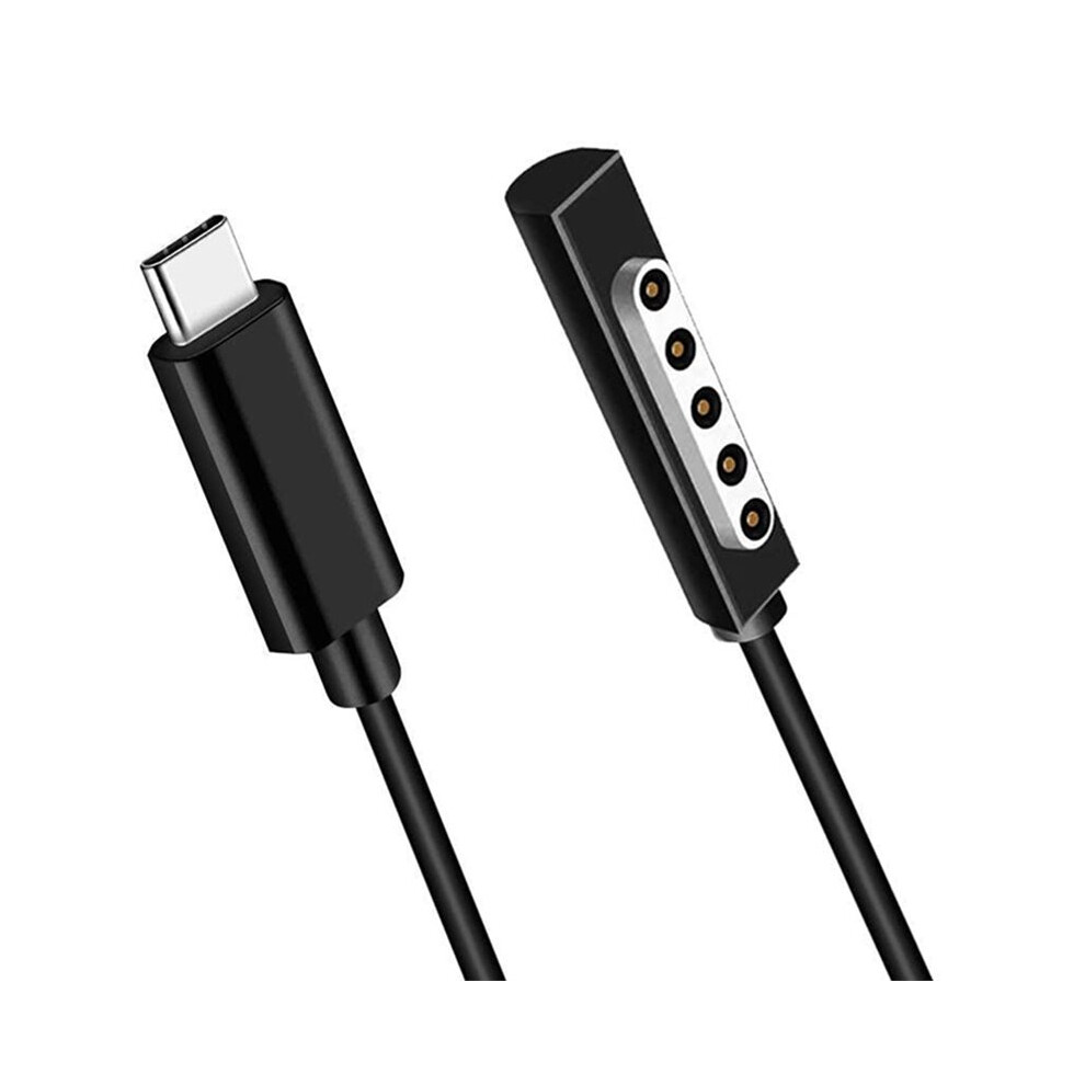 Usb Type-C Fast Charging Cable Works With A 15V/3A Usb-C Pd Protocol Charger Power Adapter For Surface Pro1/2 Rt 6032943218277