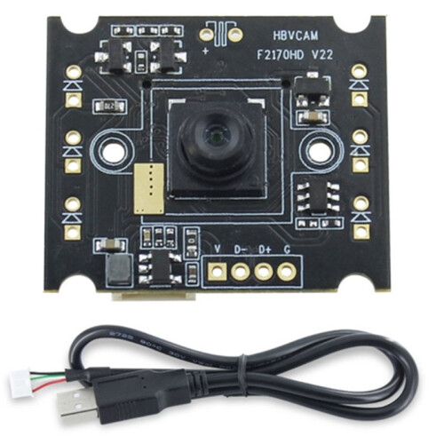 Camera Module 2MP Autofocus OV2720 30FPS USB Distortion Camera Module 1920x1080 Industrial Webcam Board for PC 90