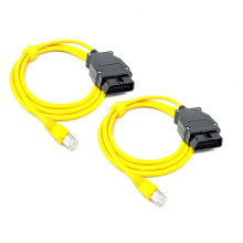2pcs High Quality ENET Data Cable for Enet Ethernet ENET Coding for F OBD2 Diagnostic Coding Tool OBDII Adapter