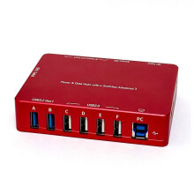 Power Box HUB USB3.2+ ASCOM Power Box Astronomy Telescope Photography Power Management Box Type-C Interface Red