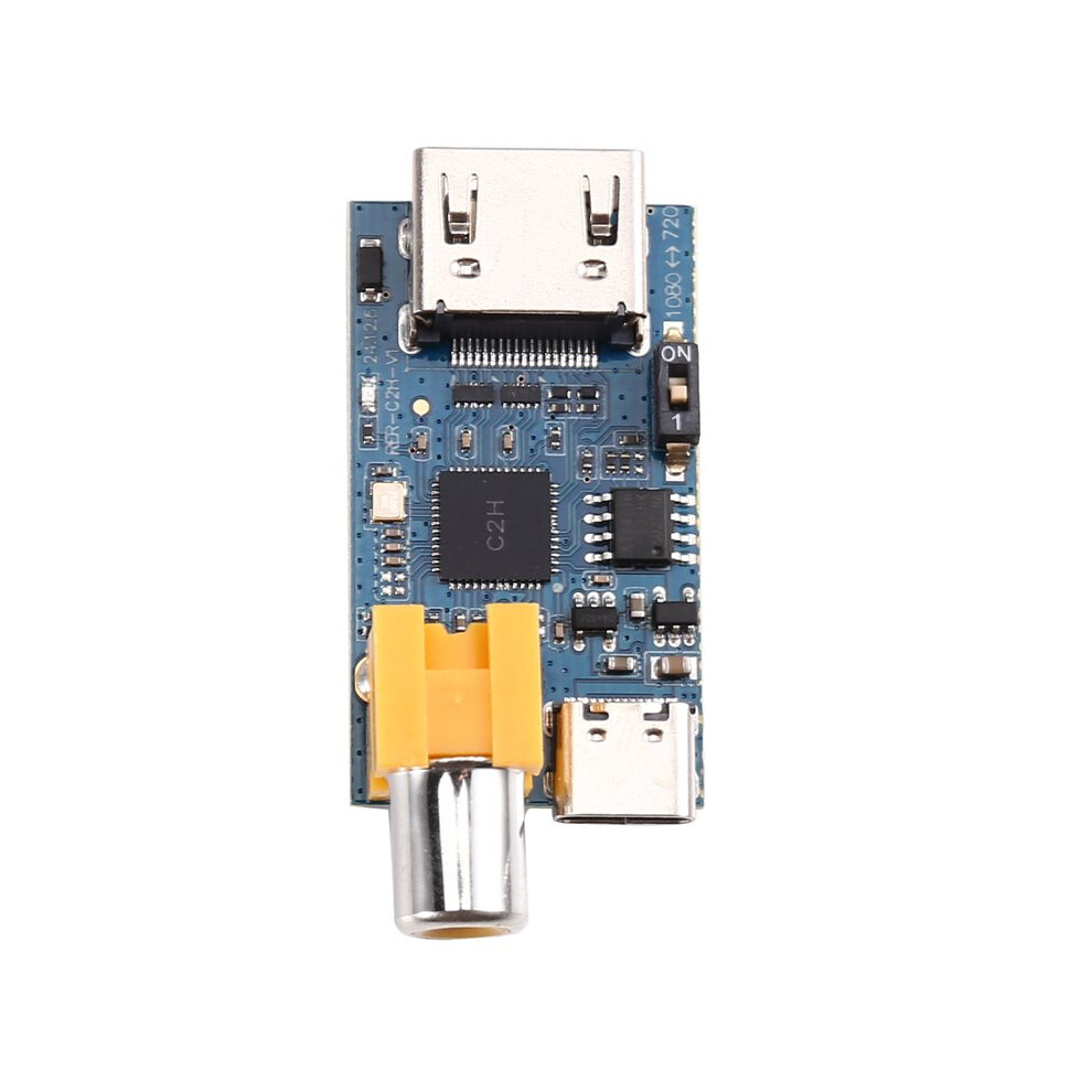 Cvbs To -Compatible Analog Video To Hd -Compatible Video Output Module 1080P Compatible Pal/Ntsc 6031075318961