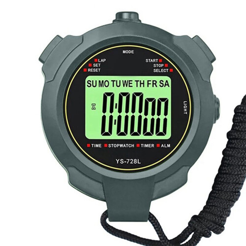 30h Chronometer Handheld Pocket Stopwatch Professional Digital Sport Stopwatch LCD Timer Stop Watch Timer Tools