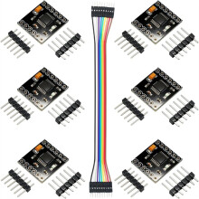 6pcs DRV8833 Motor Driver Module Dual H Bridge Motor Controller with Breadboard Jumper Wire