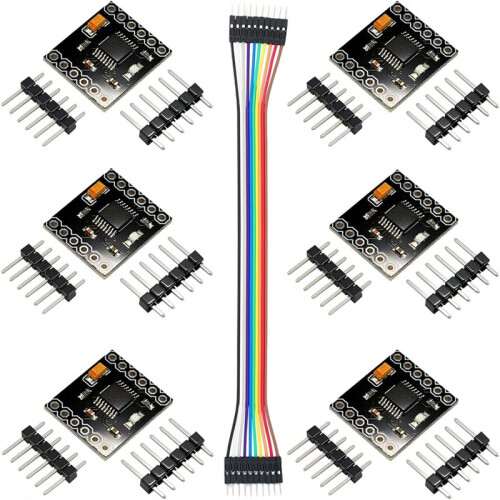 6pcs DRV8833 Motor Driver Module Dual H Bridge  Motor Controller with Breadboard Jumper Wire