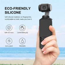 For Osmo Pocket 4 Silicone Protective Case Body and Screen Shockproof Protective Cover for Pocket4 Accessories