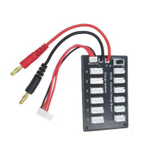 2S 3S LiPo-Batterijladeradapter, Balanceerlader voor Modelvliegtuigen en Laadt de Printplaat op 7,4V/11,1V