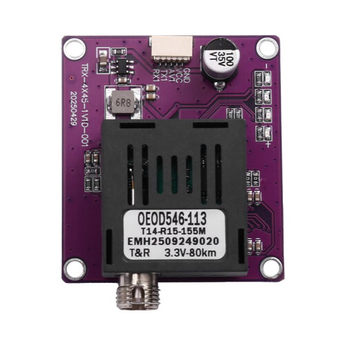 80KM TTL Optical Transceiver Module  5.5-26V Optical Terminal Equipment Drone-Specific TX SkyEnd