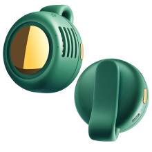 Portable Silent  Bladeless Clip- Fan, 3 Speeds, USB Rechargeable Hands-Free Cooling for Travel & Office