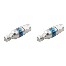 2X SMA  Block  6GHz 2W Ternary Alloy  Block Tri-Element Alloy Straightener Insulator RF Signal Connector
