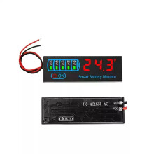 5PCS Li-Ion/Acid/Lithium Battery Charge Indicator 7-40V LED Display Monitor Digital Voltage Capacity Meter