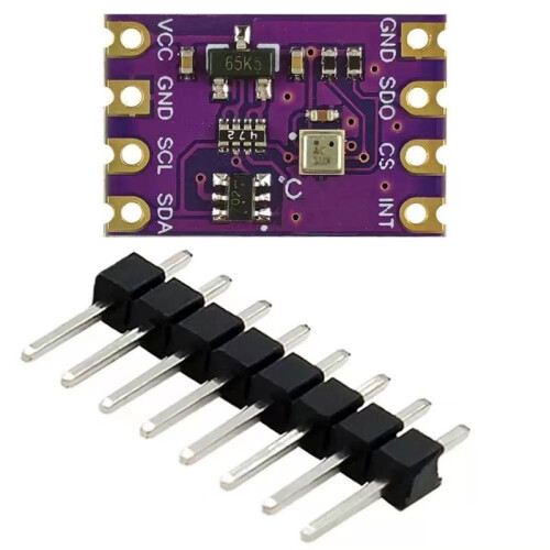 BMP580 Sensor Module High-Precision Atmospheric Pressure and Temperature Sensor Module IIC SPI for BME280 BMP388