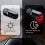 Car Aromatherapy Solar Powered Warning Light Anti-Theft Caution Lamp LED Interior Sensor Light 5