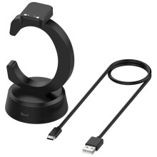 Magnetic C-Shaped Watch Charger with Cable Charger Dock Replacement Accessories for Cosmo JrTrack 5 4 3 2 1 Smartwatch