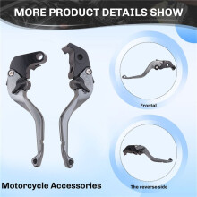 Motorcycle Brakes Bull Horn Adjustable Motorbike Brakes Clutch Levers for Yzf R1 R6 Yzfr1 Yzfr6 Yzf-R6 1999-2004