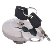 Tappo del Serbatoio del Carburante nel Alluminio Moto con 2 Chiavi Coperchio del Serbatoio del Gas Della Moto per Shadow VLX VT 600 Rebel