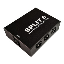 Passive XLR Interface 1 in 6 Out Signal Distributor or 6 in 1 Out Mixer Signal Distributor Stage Conference