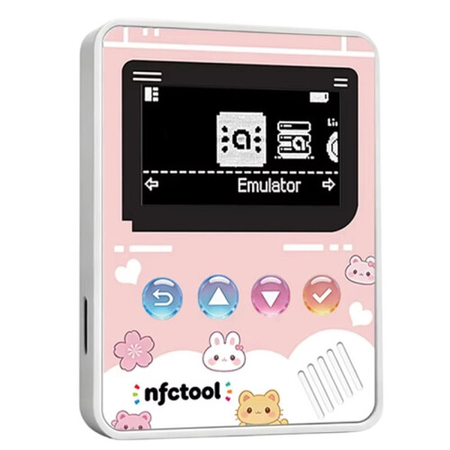 OLED Multi-Functional NFC Emulator Button Enhanced Range Type-C Charging for  for  2 for  U for 3DS B