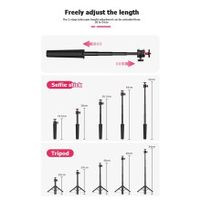 Extendable Tripod Stand for Live Streaming and Vlogging Portable Desktop Extension Tripod