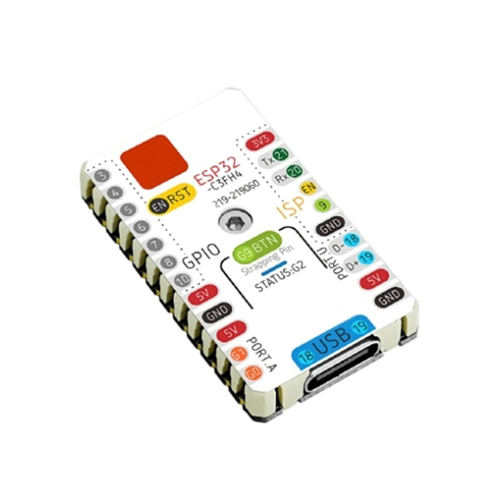 For M5stack M5stamp C3u Mate For M5stack Stamp C3u Iot Development Board Eps32-C3 Risc-V Core Board 6033793868612