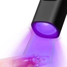 Handheld UV LED Nail Lamp for Gel Nails USB Nail Dryer for Fast Curing Portable Nail Lamp for DIY Nail Salon