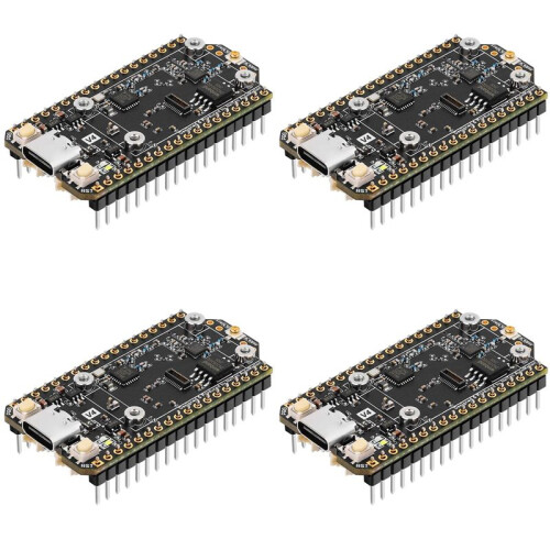 4X Meshtastic LoRa 32 V4 Development Board GPS ESP32 SX1262 Solar Powered Mesh Network WiFi LoRa BLE Low Power