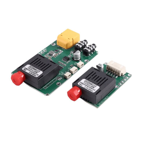 80KM TTL Optical Transceiver Module Kit TX RX Optical Terminal Equipment Drone-Specific  5.5-26V
