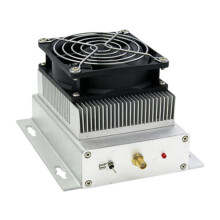 Amplificateur de Puissance FM 100 W, Bande Large 70-110 MHz, Haute Puissance, pour la Communication Radio FM Sans Fil et la Radio Amateur