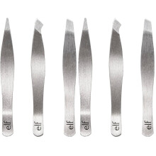 e.l.f. Tweezer Trio Kit, Three Mini Eyebrow Tweezers For Shaping, Defining & Grooming Brows, Great For Touchups On The Go, Vegan & Cruelty-Free, 2Pack